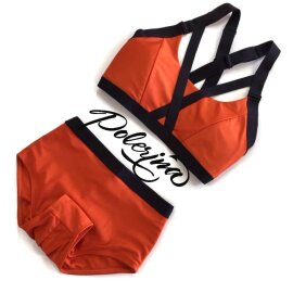 Polerina Shibari Top - Arancione M