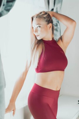 Dragonfly Top Lisette Borgogna L