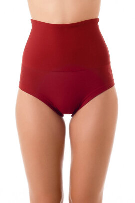 Dragonfly Betty Shorts a Vita Alta Borgogna Tg. L