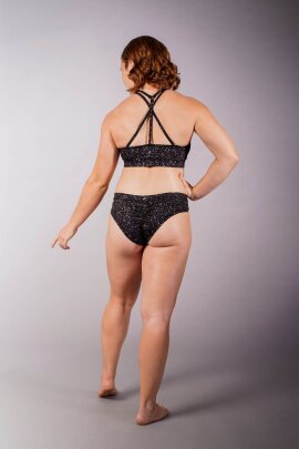 Off the Pole Shorts Classic Scrunch Nero Champagne