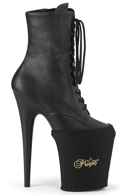 Pleaser Proteggi-Plateau Lycra Nero