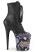 Pleaser Proteggi-Plateau BVernice & Blue Pitonato