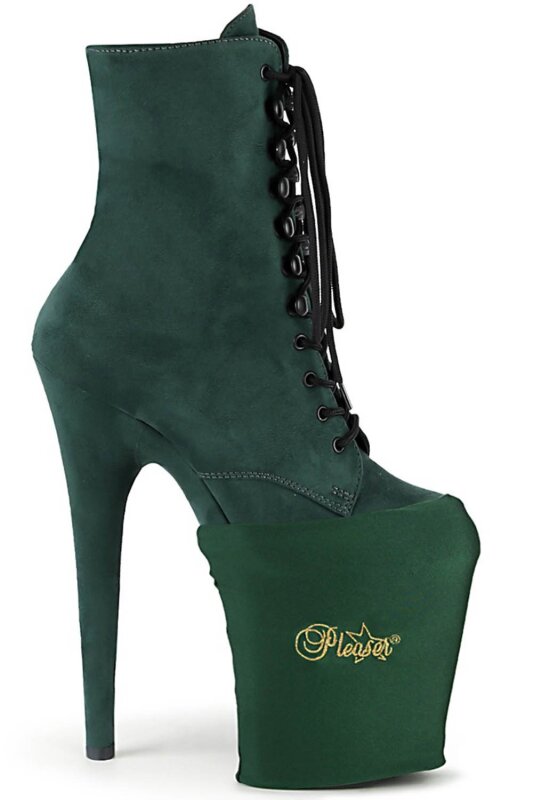 Pleaser Proteggi-Plateau Lycra Emerald Verde