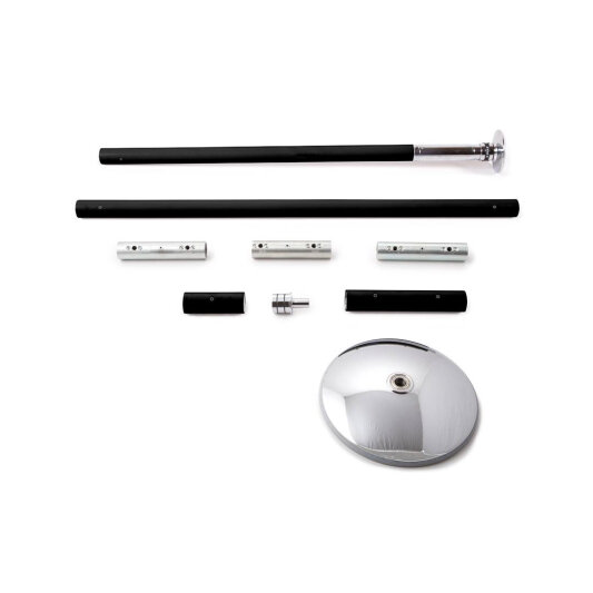 X-Pole XPert PRO (PX) Verniciato a Polvere Nero 45 mm 2,26 m - 2,75 m