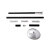 X-Pole XPert PRO (PX) Verniciato a Polvere Nero 45 mm 2,26 m - 2,75 m