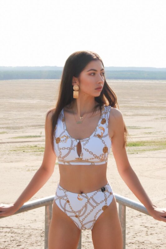 Pole Addict Land Top Chaine Blanc XS