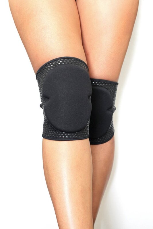 Lunalae Ginocchiere Appiccicose Silicone Nero L