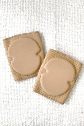 Lunalae Ginocchiere Appiccicose Silicone Beige XS