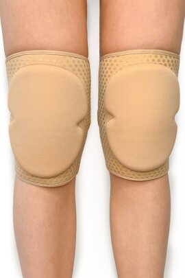 Lunalae Ginocchiere Appiccicose Silicone Beige M