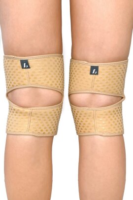 Lunalae Ginocchiere Appiccicose Silicone Beige L