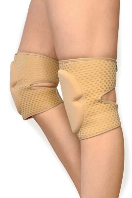 Lunalae Ginocchiere Appiccicose Silicone Beige L