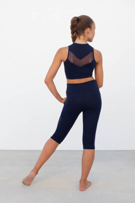 Intermezzo Top Mao Blu Navy XL