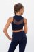 Intermezzo Top Mao Blu Navy XL