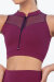 Intermezzo Top Mao Vino XS