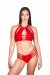 Naughty Thoughts Top Viper Rosso