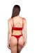 Naughty Thoughts Sinner Tanga in Vinile Rosso