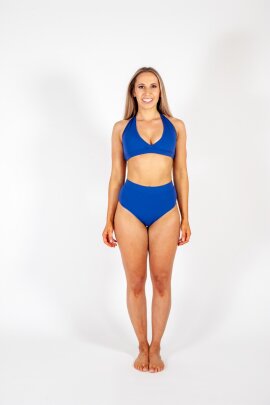 AMBR Designs Top Halter - Blu Navy XS