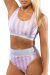 Juicee Peach Shorts Candy Stripes XS