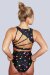 Juicee Peach Shorts Neon Stars XL