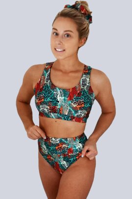 Juicee Peach Shorts Wild Jungle XL