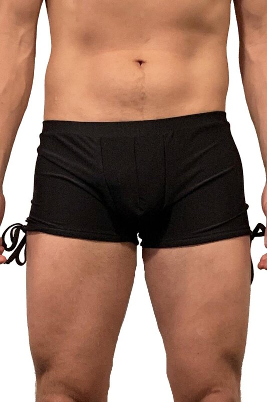 Juicee Peach Shorts Uomo Con Lacci Nero XL