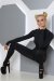 i-Style Tuta Aderente Nero S