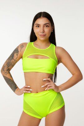 Polerina Shorts Giallo Neon