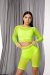 Polerina Top Jaya Rete Larga Giallo Neon S