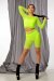 Polerina Top Jaya Rete Larga Giallo Neon S