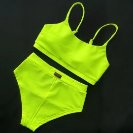 Polerina Shorts Basic Giallo Neon M