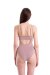 Hamade Activewear Top con Scollatura Ampia Rosa Pastello