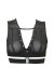 Hamade Activewear Top Corto a Rete con Occhielli S