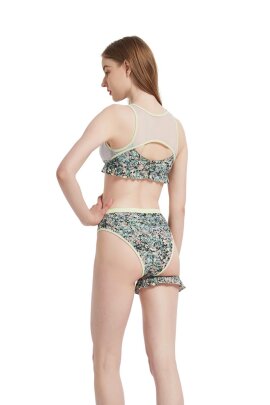 Hamade Activewear Shorts Giarrettiera Floral M