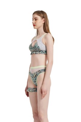 Hamade Activewear Top Dance Floreale S