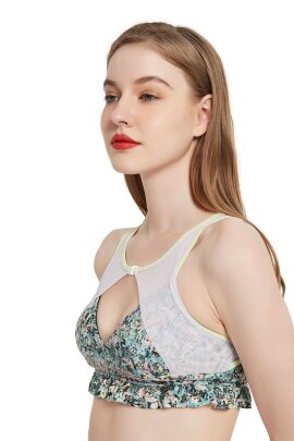 Hamade Activewear Top Dance Floreale M