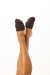 Rolling Calze Con Dita Separate Cioccolato