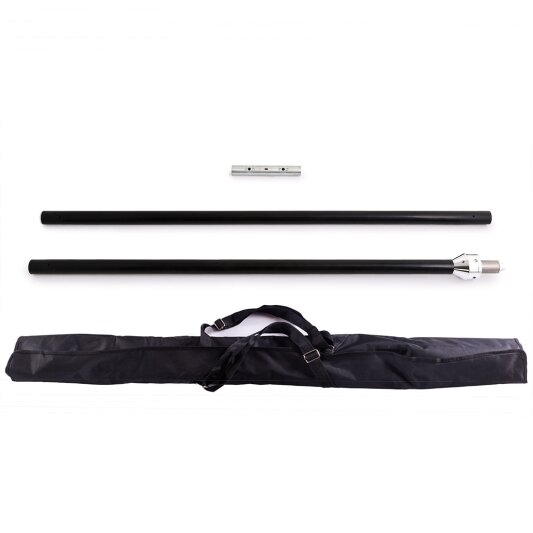 X-Pole X-Stage Lite Set Palo Silicone Nero Diametro 45 mm B-Stock
