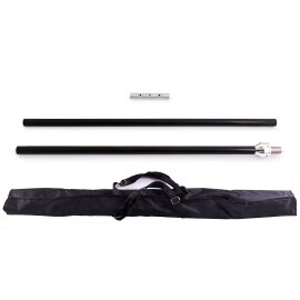X-Pole X-Stage Lite Set Palo Silicone Nero Diametro 45 mm...