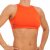 PoleFit Top Corto Accollato XS Arancione