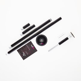 Lupit Pole Diamond G2 Quick Lock 45 mm Verniciato a Polvere Nero 2,34 m - 2,83 m
