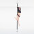 Lupit Pole Diamond G2 Quick Lock 45 mm Verniciato a Polvere Nero 2,34 m - 2,83 m