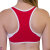 PoleFit Top Retro Sport XS Rosso / Bianco