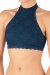 Dragonfly Top Lisette Pizzo - Petrolio XL