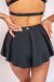 Lunalae Free Flow Shorts a Vita Alta Nero B-Stock XL