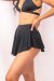 Lunalae Free Flow Shorts a Vita Alta Nero B-Stock XL