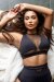 Lunalae Addison Top Con Inserto a Rete Nero XS