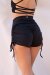 Lunalae ShortsVita Alta Con Coulisse Nero