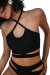 Oksawear Top Almanara Nero