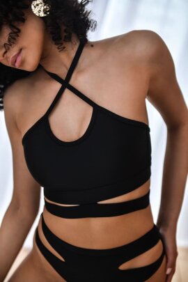 Oksawear Top Almanara Nero S