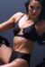 AMBR Designs Hook Top Corto con Dettaglio Gancio - Midnight Nero